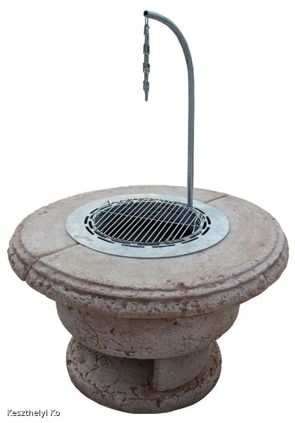 kertisütö,kerti grill,kőgrill,bográcsoló